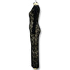 Lace Sheer Maxi Dress, Long-Sleeve Fitted Sexy Pattern Women's Dress, Vintage Birthday Party Evening Long Dresses