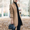 Blends Overcoat Female Coat Autumn Winter Coats And Jackets Women Plus Size Coat Women's Coats Long Tops Customized Blazer