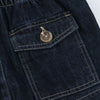 Women's European and American Style Denim Jacket Spring and Autumn Elegant High Street Double Breasted Coats