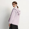 Jacket Women Winter Reversible Sweatshirt Faux Lamb Wool Fleece Solid Color Top Women's Clothing