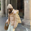 Parkas Women Winter Down Cotton Jacket Coat Ladies Hooded Outwear Parka Thick Cotton Padded Female Warm Overcoat