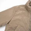 Hipster Zip Crop Jacket Women Warm Chic Pocket Turtleneck Full Sleeve Ribbon Street Basic Winter Puffer Quilted Parkas