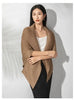 Pleated Spring Women's Cardigan Short Coat Chic Outerwear Unique Design Laeple Half Sleeve Jackets