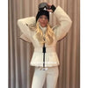 Casual Belted Hooded Cotton Coats Women Solid Full Sleeve Stand Collar Zipper Padded Coat Lady Winter Daily Street Wear