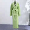 Lapel Collar Tie Waist Women Blazer With Midi Pencil Skirt Two Piece Set High Waist Slim Fit Minimalist Elegant Office Outfit
