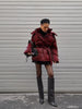 Shiny Stylish Women's Winter Jackets Hooded Waist-Defining Belt Thicken Pockets Full Sleeve Padded Coats Lady Jacket For Women
