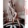 Pleated Classical Vintage Dress Turtleneck Loose High Aesthetic Designer Women Abayas Elegant Clothing
