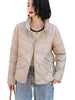 Janveny 90% White Duck Down Jacket Women Ultra Light Down Coat Casual Loose Stand-Up Collar Clothes Waterproof Windproof Outwear