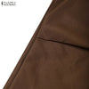 Women's Gathered Front Maxi Dresses Fall Solid Color Turn-Down Collar Long Sleeve Half Buttons Shirtdress Commuting