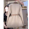 Autumn Sense Stitching Suit Jacket Women Elegant Office Blazer Coat Lady Casual Slim Suit Outwear Top Clothes