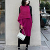 Fold Spring Niche Design Sense Ladies Wear Cardigan Vest Coat Long Shawl