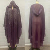 Eid Muslim Dress for Women Bat Sleeve Abaya Diamond Flower Party Dresses Kaftan Cardigan Chiffon Long Robe Lady