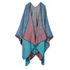 Winter Poncho Women Capes Scarf Imitation Cashmere Ladies Scarves Warm Shawls Wraps Woman Ponchos Bufanda Mujer Foulard