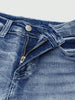 Women's Casual Button Pocket Jeans - High-Quality Straight-Leg Denim Pants for Everyday Wear -Selling Jeans for