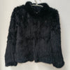 Winter Women Turtle neck Warm Knitted Natural Fur coat Long Sleeve Female Warm Winter Genuine Fur Jacket Thick Outwear