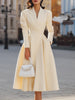 Casual Long Sleeve Maxi Dress Women Autumn Winter Party A-line Slim Dresses Elgant Vestidos