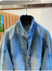 Women's Denim Jacket Spring Autumn High-grade Stand-up Collar Ladies Cowboy Coat Be All-match Loose Female Casual Top
