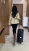 Spring Women Leisure Appear Thin Short Windbreaker Jacket Female Temperament Versatile Loose Fit Windbreaker Coat