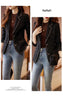 Autumn Winter Ladies Casual Blazer Women Black Green Beige Plaid Jacket Female Long Sleeve Single Breasted Slim Coat