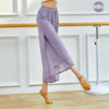 Pants Woman Sport Pants Fitness Pants Wide Leg Pants Double Layers Mesh Dance Pants Adult Long Pants Women Clothing
