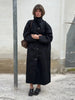 Street Solid Stand Collar Long Women's Trench Coat Loose Full Sleeved Single Breasted Pocket Windbreaker Autumn Lady Coats