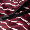 Winter Women's Elegant Hooded Zipper Burgundy Skiing Padded Sport Coats Lady Chic Thicken Warm Windproof Jackets Parkas
