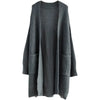 Women Long Cardigan Spring Knitted Loose V-neck Autumn Winter Elegant Sweet Outerwear Ladies Sweater Coat Soft Jacket Y2K