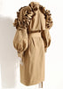 Spring Autumn Long Black Khaki Trench Coat for Women Belt Elegant Chic Stylish Designer Clothes Runway
