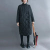 Winter Women Long Jacket Femmes Quilted Warm Lightweight Down Cotton Coat Loose Oversize Parkas Padded Female Outerwear