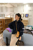 Autumn and Winter Zipper Cashmere Sweater Women Cardigan Lapel Sweater Coat Lazy Wind Loose