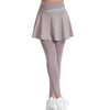 Women's Sports Pants Outdoor Yoga Culottes Tennis Gym Training Running Trousers Dance Fitness Leggings Pleated Skirt S M L XL