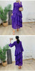 Spring Ruffles Pleated Dress Women Round Neck Flare Sleeves Loose Chic Long Length Female Party Clothes 2DA3391