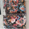 Vintage Floral Flower Printed Cotton Coat Women Fleece Thick Warm Long Sleeve Quilted Jacket Autumn Winter Women's Clothing