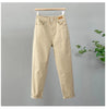 2026New Korean High Waist Denim pants Women's Autumn Casual Loose Khaki Harun pants Female Trousers Ladies
