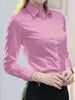 Spring Autumn black white shirt women's Korean version slim fit long sleeved workwear shirt professional dress formal top