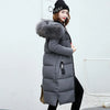 Women Parkas Hooded Zipper Thick Parka Thick Casual Full Sleeve Solid Long Coats Pockets Elegant Outerwear Warm Casual