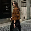 Mujer Bomber Jackets for Women Outerwears Suede Jacket Women Streetwear Holiday Women Coats Zipper Coats and Jackets