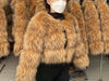 Faux Fur Coat Women's Jacket Winter Warm Thick Fox Raccoon Leather Brown Plus Size Especially Fake Fur Cold