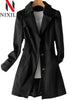 Spring Autumn Casual Windbreaker Version of The Long Windbreaker Top Korean Ladies Coats Jackets Women Trench Clothing