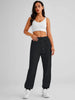 Women's Cinch Bottom Sweatpants High Waisted Athletic Joggers