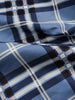 Women Plaid Shirt Dress Elastic High Waist Tie Waist Loose Button Down Shirt Dress Casual Oversized Plaid Blouse
