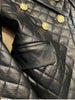 Black Elegant Suit Jacket Ladies Casual Double Breasted Women's Blazer Office Work Casual Female Outerwear