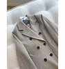 101801 Women Coat Winter Women's Jacket 10% Cashmere 90% Wool Classic Camel Wool Coat