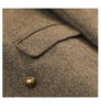 Women's Autumn Winter Long Sleeve Blazer Coats Vintage Thick Woolen Jackets Notched Elegant Outerwears Female Clothes