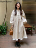 Autumn Korean Style Dress Women Ruffles Patchwork O Neck Long Sleeve Dresses Slim Waist Elegant Vestidos Mujer
