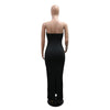 Women Short Cloak Sleeve Rhinestone Bodycon Long Dress Fall Vacation Evening Birthday Night Party Vestidos Sexy Dresses