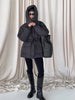 Printed Women's Winter Down Jacket With Hood Zipper Slim Long Sleeve Warm Thicken Quilted Padded Jackets Outerwears