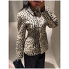Women Deer Spot Print Faux Fur Cropped Jacket Stand Collar Dark Fur Cuff Button Up Short Coat Vintage Winter Street Outerwear