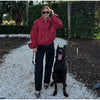 Solid Patchwork Cropped Coats Women Casual Lapel Long Sleeve Loose Zipper Pocket Short Jacket Autumn Lady Street Outwear