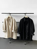 Temperament Short Trench For Women Lapel Single Breasted Solid Color Pockets Design Coat Spring Autumn 2Z2225